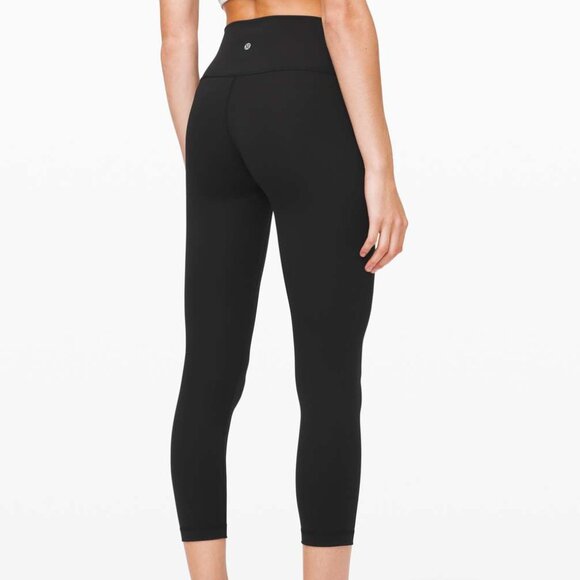 lululemon athletica Pants - Lululemon Black Wunder Under Train  High-Rise  Leggings Pants 22" Sz 10